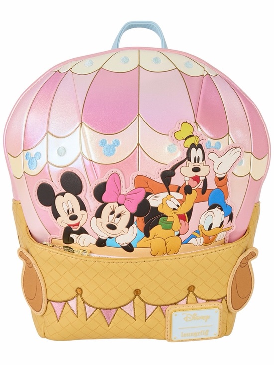 Disney Handbags - Loungefly Disney Mickey & Friends Hot Air Balloon
Figural Mini Backpack 🆕